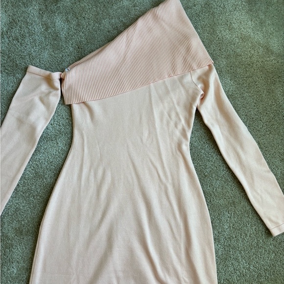 MinkPink Peach Knit Dress - Picture 2 of 3